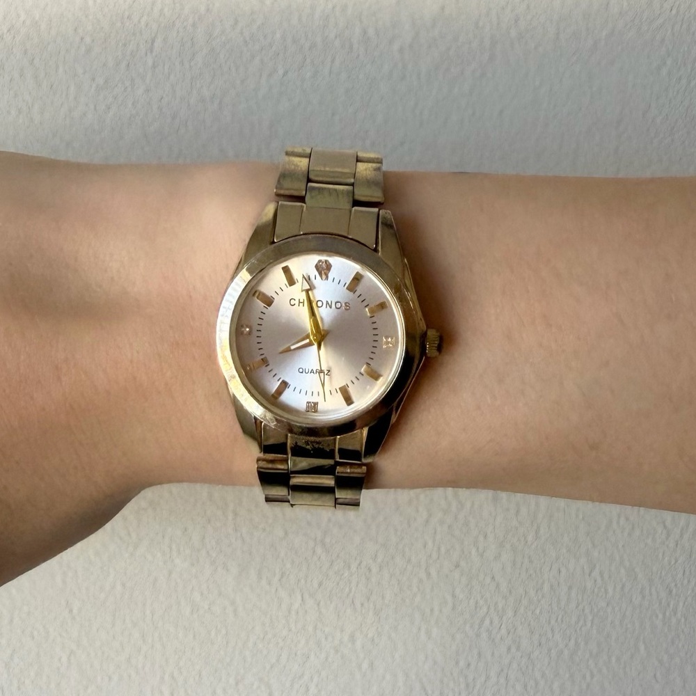 Chronos Gold Watch